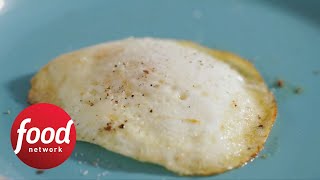 How to Fry Eggs Like a Pro  Food Network [upl. by Ziom913]