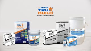 Astral Trubuild  Aqualock  Advanced Waterproofing Solutions [upl. by Takeo]