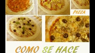 EL SECRETO DE LA MEJOR Pizza Italiana casera AUTENTICA RECETA FÁCIL [upl. by Violet264]