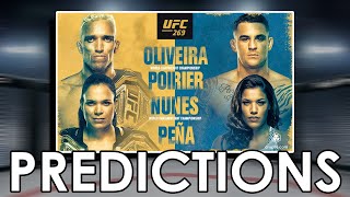 UFC 269 Predictions  ETK Predictions [upl. by Vaios]