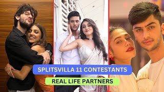 SPLITSVILLA 11 CONTESTANTS AND THEIR REAL LIFE CONNECTIONS🤯 [upl. by Pacorro]