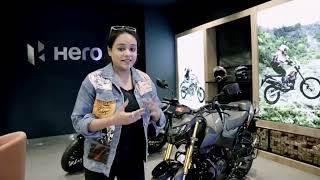 New Hero Premia Store Now in Kolhapur  Premium retail experience from Hero  Tour amp First look [upl. by Einnob889]