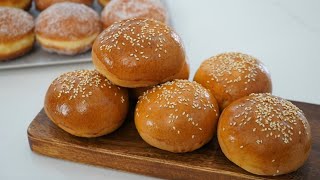 Multi Purpose Brioche Dough for Doughnuts and Buns [upl. by Anavoig]