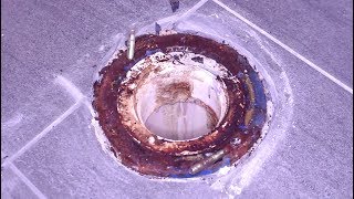 How to Replace a Broken PVC Toilet Flange Best Method [upl. by Eidassac400]