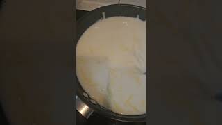 Cheese sauce on the making food cheesesauce [upl. by Cornelle]