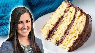 How to Make The Most Amazing Vanilla Cake  The Stay At Home Chef [upl. by Yniatirb]