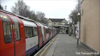 Trains at Totteridge and Whetstone [upl. by Esirahc]