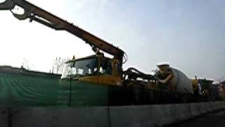 FIAT 697NP POMPA CALCESTRUZZO CANTIERE BRA CN [upl. by Noonan232]