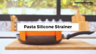 InnovaGoods Kitchen Foodies Pasta Silicone Strainer [upl. by Milburt]