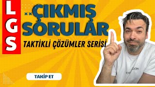 Süre çalan LGS sorusunu nasıl hızlıca çözebilirsin [upl. by Ecyrb]