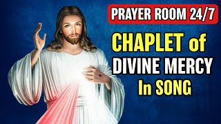 🔴 Divine Mercy in Song Prayer Room 247 🙏🏻The Chaplet of Divine Mercy in Song [upl. by Araas]