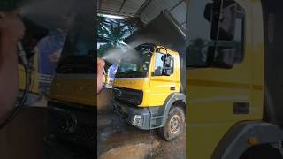 BharatBenz bs6 water service viralshort shijuan5705bharatbenzlovers bharatbenztipper [upl. by Drofniw]