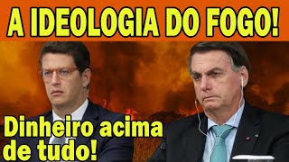 REVELAÇÃO  IDEOLOGIA BOLSONARISTA INCENDIANDO O BRASIL [upl. by Nyraf]