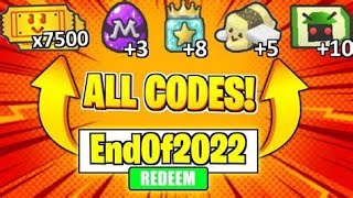 ALL new BSS CODES FREE MYTHIC EGG [upl. by Onaicnop195]