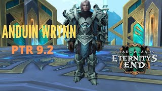 Anduin Wrynn Héroïque PTR 92 Raid Sépulcre des Fondateurs Aperçu du combat [upl. by Xanthe]