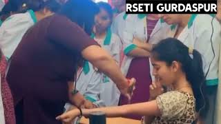 PNB RSETI GURDASPUR  Beauty parlour Training  Rural Entrepreneurship Devlopment [upl. by Rondon]