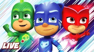 🔴 Watch Season 4 LIVE  PJ Masks Official  Kids Video For Kids [upl. by Adnarym287]