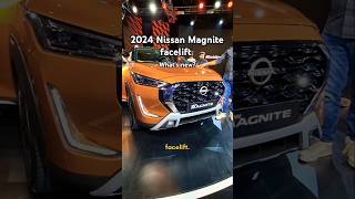 2024 Nissan Magnite facelift Whats new magnite nissan odmag [upl. by Hyacinth447]