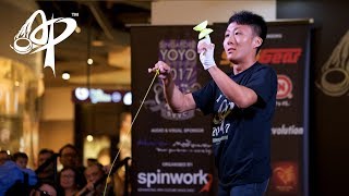 Aik Hwee SG Ditto Division  Asia Pacific Yoyo Championships 2017 [upl. by Tarsuss]