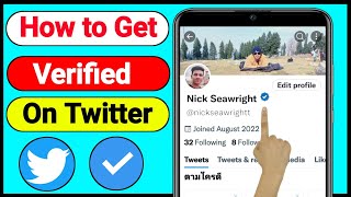 How to get verified on Twitter NEW UPDATE  Twitter Blue Checkmark [upl. by Serrano]