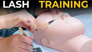 ONLINE EYELASH EXTENSION TRAINING  Beginners course [upl. by Akilegna]