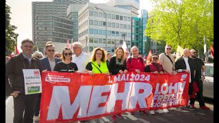 Der 1 Mai 2024 in Mannheim [upl. by Nnaed983]