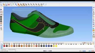 How to Use 3D Shoe Design Software  ShoeMaker 2013 [upl. by Ruthven]