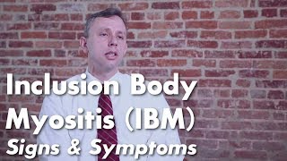 Inclusion Body Myositis IBM Signs amp Symptoms  Johns Hopkins Myositis Center [upl. by Navada]