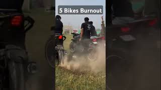 Oo bhai Khy kar deya 😱😱🚀🤷burnout superbike ninja r15v4 ktm pulsar duke shortvideo reels [upl. by Dnaltiak]