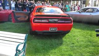 2015 Dodge Challenger SRT 62 Hellcat revving [upl. by Lucy]