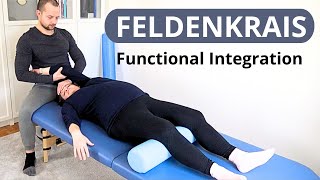 Feldenkrais  Functional Integration Demo  Reduce Back Pain amp Improve Turning [upl. by Vachel]