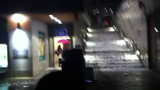 Dublin Floods Dundrum Town Centre Flooding 24102011 [upl. by Ail247]