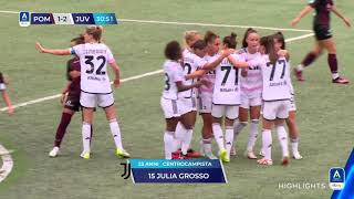 PomiglianoJuventus 23  La decide sempre Girelli  SerieAfemminile eBay 202324 [upl. by Adyahs]