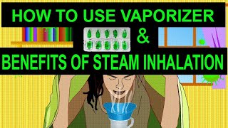 How to use steam vaporizer and uses of vapour capsules [upl. by Urbas]