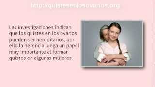 ¿Los Quistes en los Ovarios son Hereditarios [upl. by Thalia]