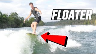 FLOATER  WAKESURFING  HOW TO [upl. by Kellina344]