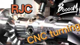 Amazing Technology CNC Cutting  CNC Lathe Turning Working in RJC factory [upl. by Tory15]