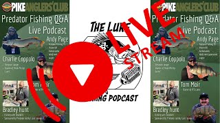 LIVE  The Lure fishing Podcast Crew PAC Leicestershire RA67 [upl. by Akirdna]