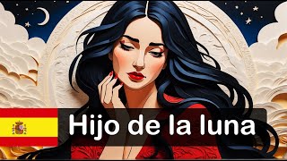 Hijo de la luna  Mecano Cover Lyrics [upl. by Hyrup329]