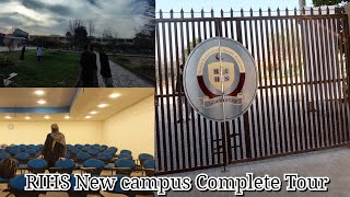 RIHS new Campus Complete tour  Rawal Institute of Health Sciences Islamabad  The Khan Vlogs [upl. by Alket]