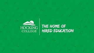 Hocking College  The Home of Hired Education [upl. by Bamby]