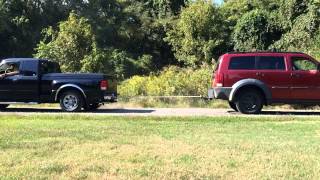 Dodge Nitro vs Ford Ranger [upl. by Herries137]