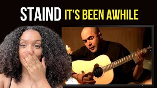 Staind  Its Been Awhile Official Video Reaction  Rere Reacts [upl. by Ihsar]