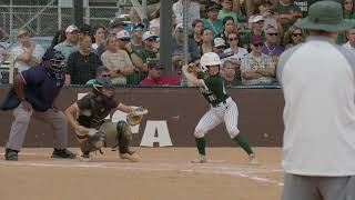 5 Archbishop Chapelle defeats 4 Mount Carmel 53 in the LHSAA Softball State Quarterfinals [upl. by Aicinat273]