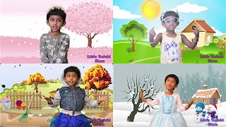 Seasons Song  Four Seasons Song for Kids  Learn four seasons in a year [upl. by Inajna]