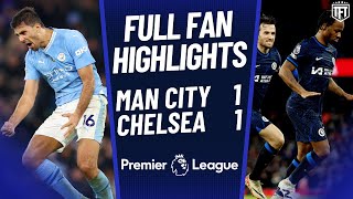 Man City FAIL amp DROP BIG POINTS Man City 11 Chelsea Highlights [upl. by Rosalinde]