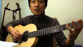 입문강좌 29번째 Kotaro Oshio  Twilight 1 Fingerstyle lesson [upl. by Johnathan]