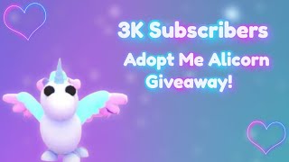 How to enter my 3K Subscribers giveaway in Adopt me 🎉 OPEN [upl. by Karyn]