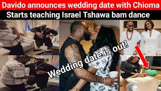 Davido ignore Portable teach Israel Tshawa bam dance fix wedding dateChioma wedding [upl. by Friend694]