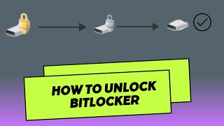 How to Remove Bitlocker Drive Encryption in Windows 10  Learn With AH [upl. by Wilbur97]